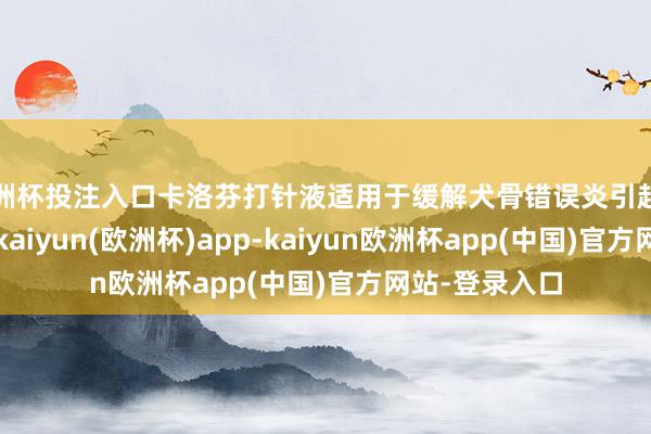 欧洲杯投注入口卡洛芬打针液适用于缓解犬骨错误炎引起的祸患和炎症-kaiyun(欧洲杯)app-kaiyun欧洲杯app(中国)官方网站-登录入口