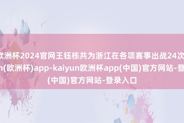 欧洲杯2024官网王钰栋共为浙江在各项赛事出战24次-kaiyun(欧洲杯)app-kaiyun欧洲杯app(中国)官方网站-登录入口